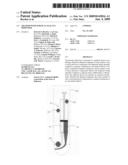 Grasper with surgical sealant dispenser diagram and image