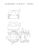 DOUBLE COLLET CONNECTOR ASSEMBLY FOR BONE ANCHORING ELEMENT diagram and image