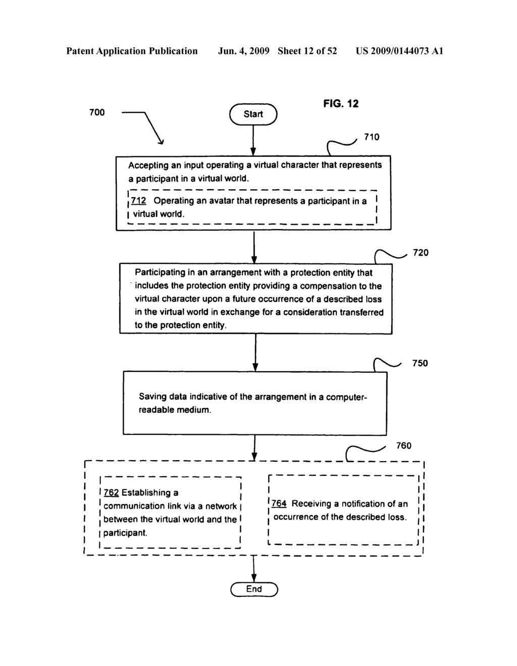 Probability adjustment of a virtual world loss event - diagram, schematic, and image 13