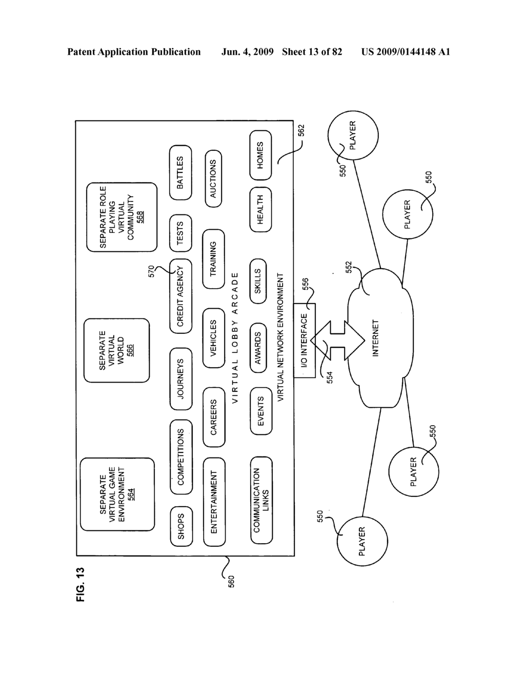 Attribute enhancement in virtual world environments - diagram, schematic, and image 14