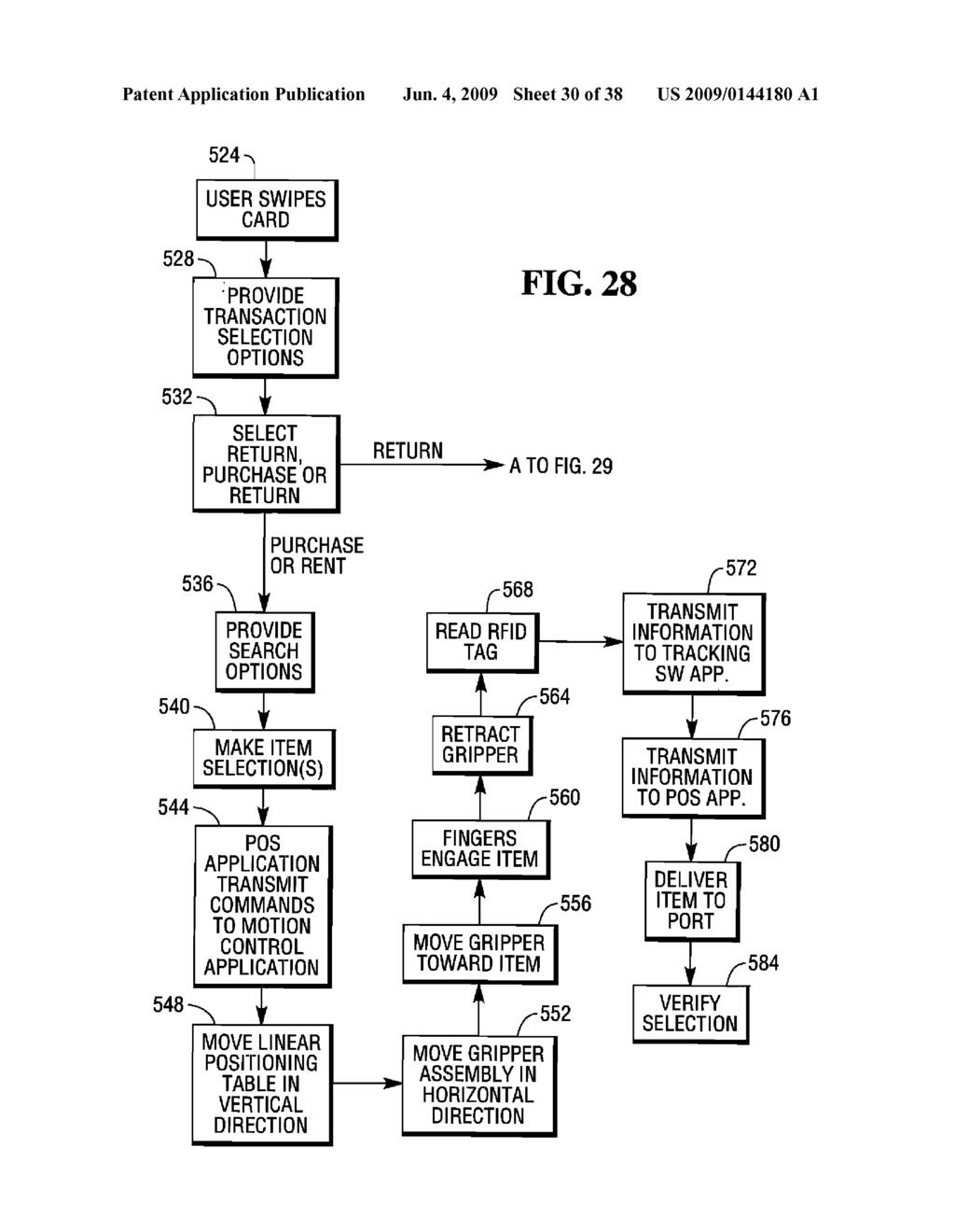 AUTOMATED BUSINESS SYSTEM AND METHOD OF VENDING AND RETURNING A CONSUMER PRODUCT - diagram, schematic, and image 31