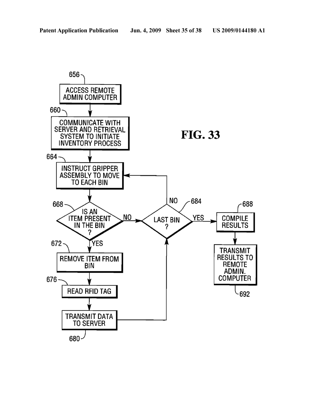 AUTOMATED BUSINESS SYSTEM AND METHOD OF VENDING AND RETURNING A CONSUMER PRODUCT - diagram, schematic, and image 36