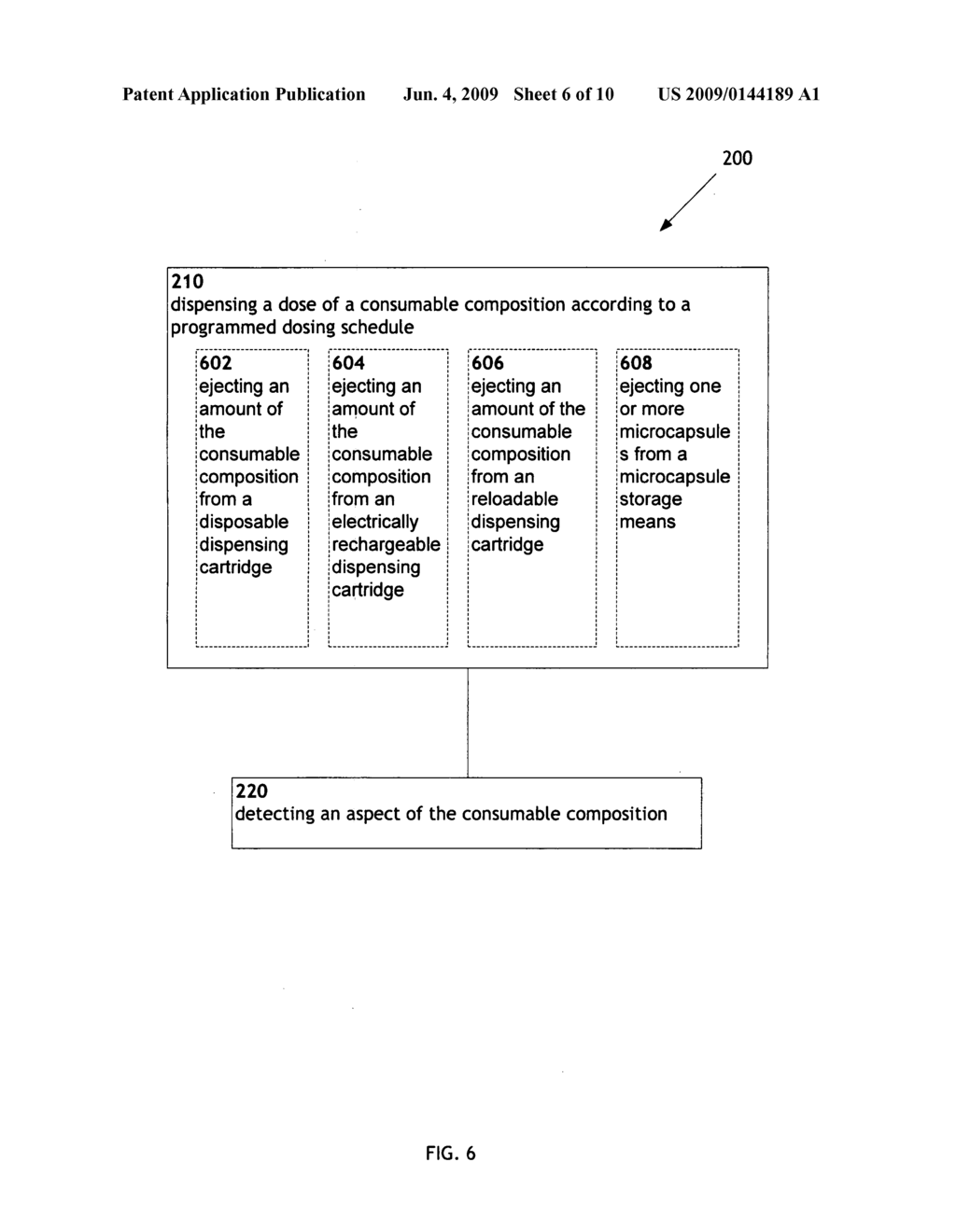 Programmed dispensing of consumable compositions - diagram, schematic, and image 07