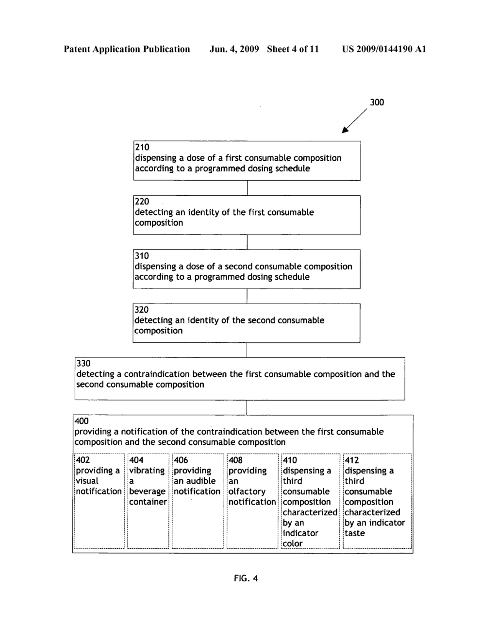 Programmed dispensing of consumable compositions - diagram, schematic, and image 05