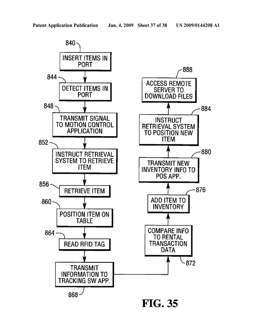 AUTOMATED BUSINESS SYSTEM AND METHOD OF VENDING AND RETURNING A CONSUMER PRODUCT - diagram, schematic, and image 38