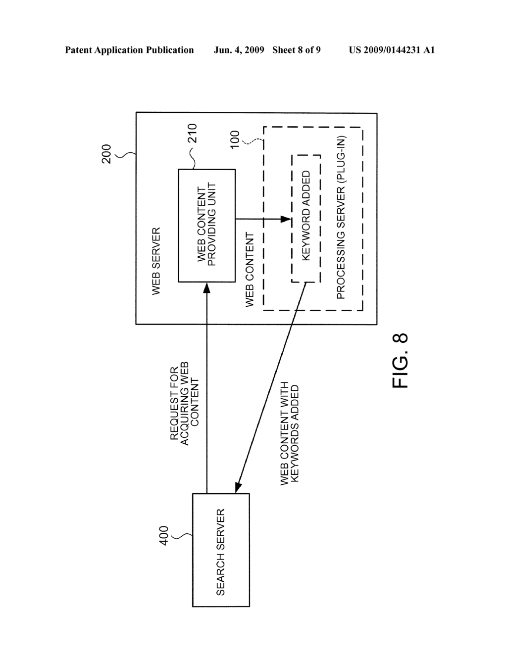 System and Method for Adding Search Keywords to Web Content - diagram, schematic, and image 09