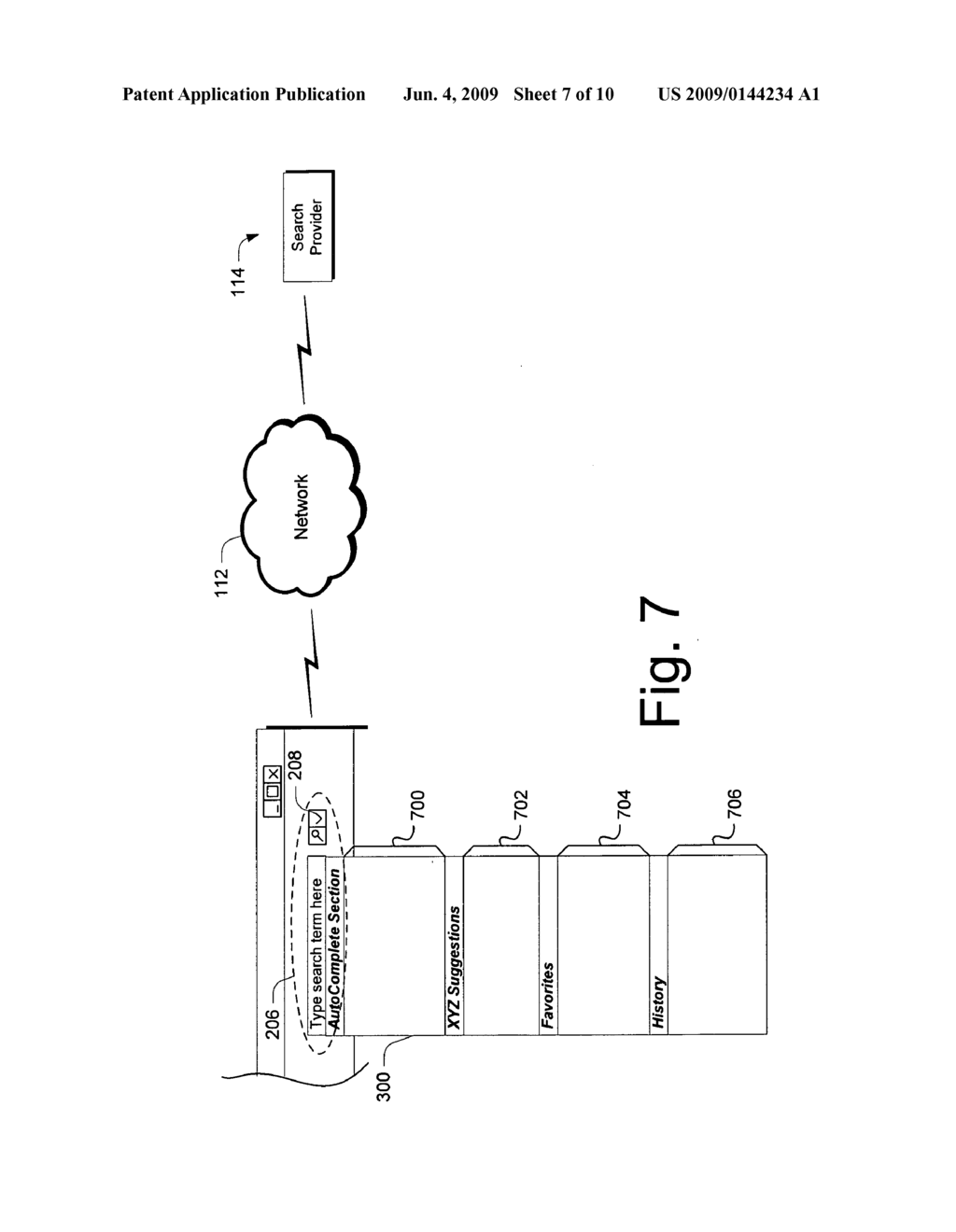 Providing Suggestions During Formation of a Search Query - diagram, schematic, and image 08