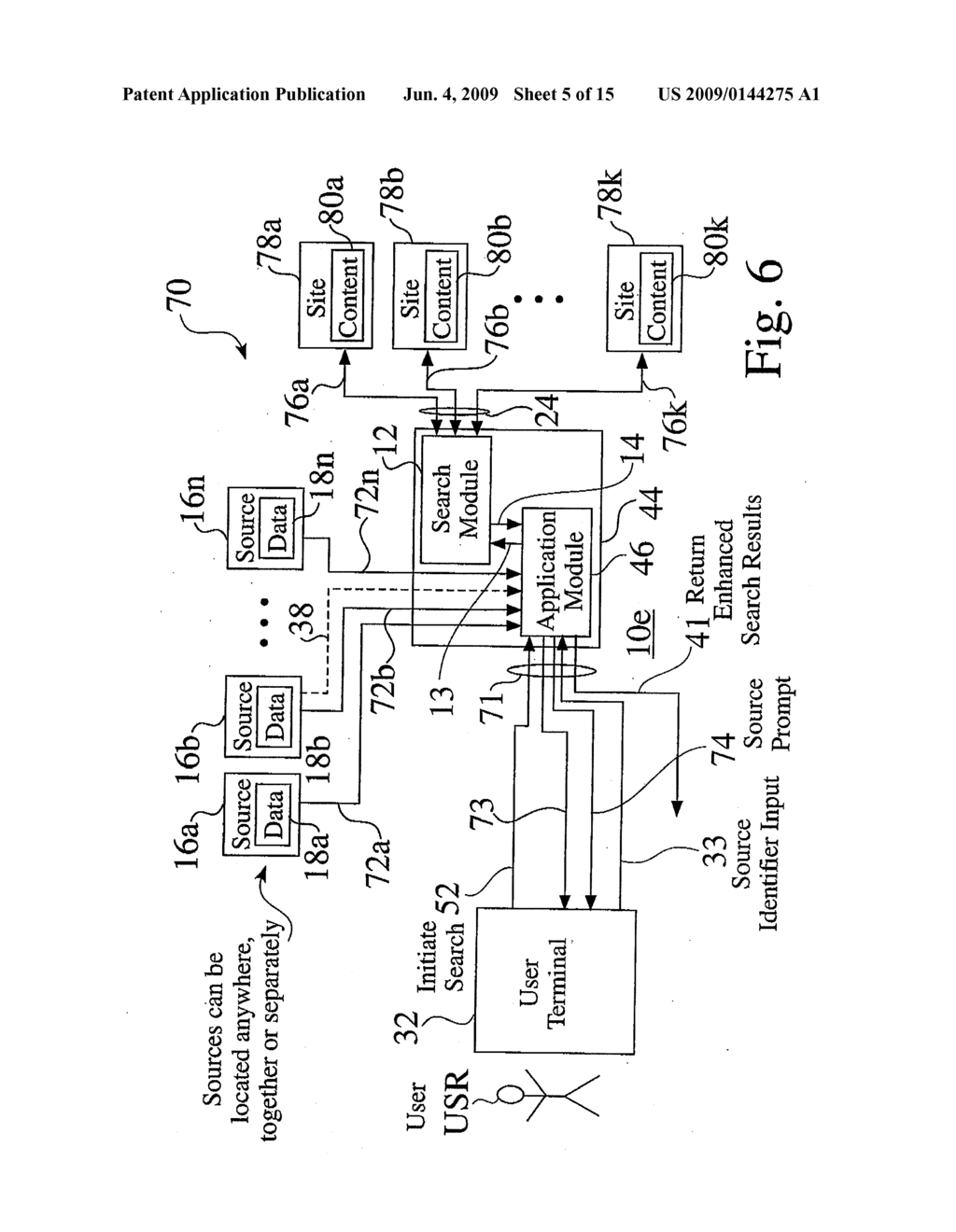 SYSTEM AND METHOD FOR GENERAL SEARCH PARAMETERS HAVING QUANTIZED RELEVANCE VALUES THAT ARE ASSOCIATED WITH A USER - diagram, schematic, and image 06