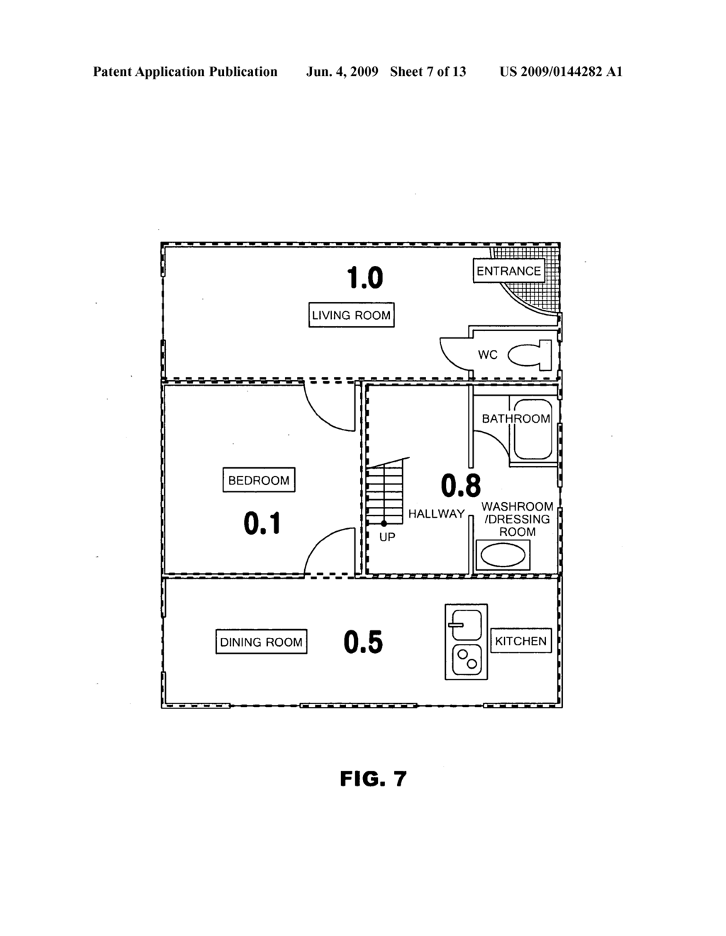 ACCESS CONTROL WITH DECOMPOSABLE VALUES AND IT'S APPLICATION FOR VIRTUAL WORLDS - diagram, schematic, and image 08