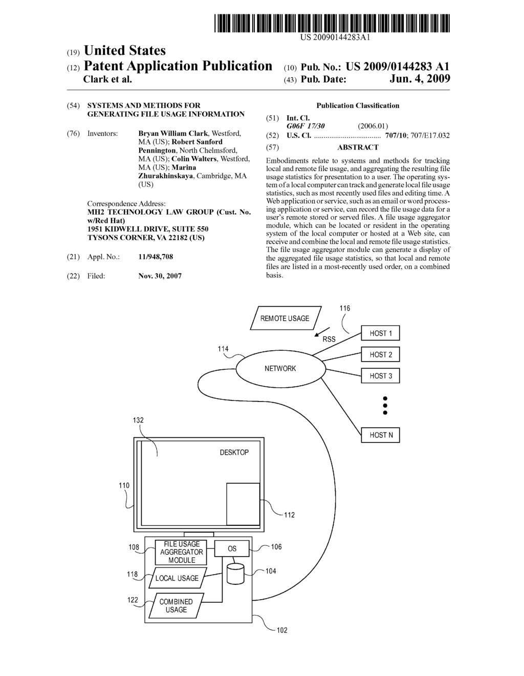 SYSTEMS AND METHODS FOR GENERATING FILE USAGE INFORMATION - diagram, schematic, and image 01