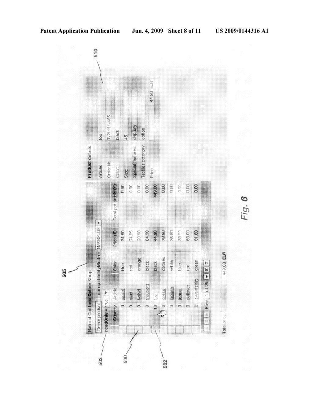 System and method for maintaining consistent behavior when in diffrent table modes - diagram, schematic, and image 09