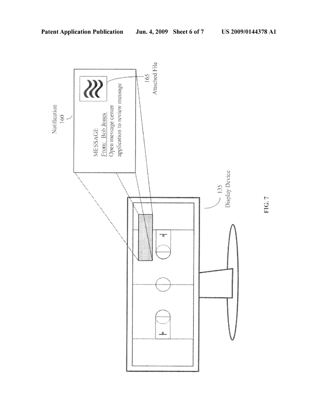 SYSTEMS, METHODS AND COMPUTER PROGRAM PRODUCTS FOR THE DELIVERY OF EMAIL TEXT MESSAGES AND IMAGE ATTACHMENTS TO AN IPTV DISPLAY DEVICE - diagram, schematic, and image 07