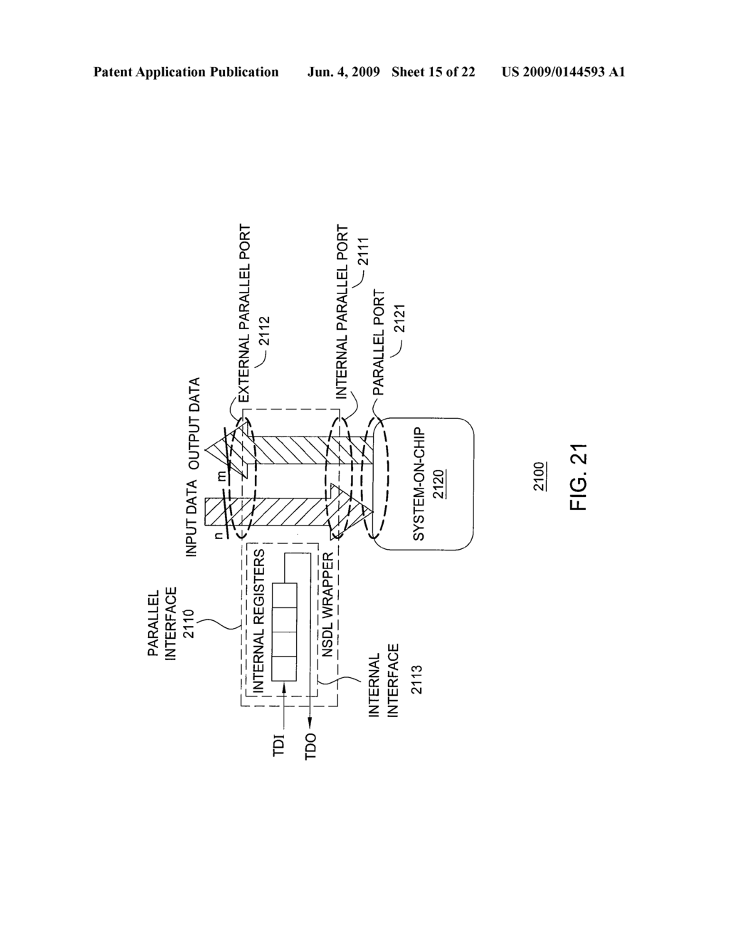 Method and apparatus for describing parallel access to a system-on-chip - diagram, schematic, and image 16