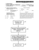 Apparatus, method, computer program and user interface for enabling user input diagram and image