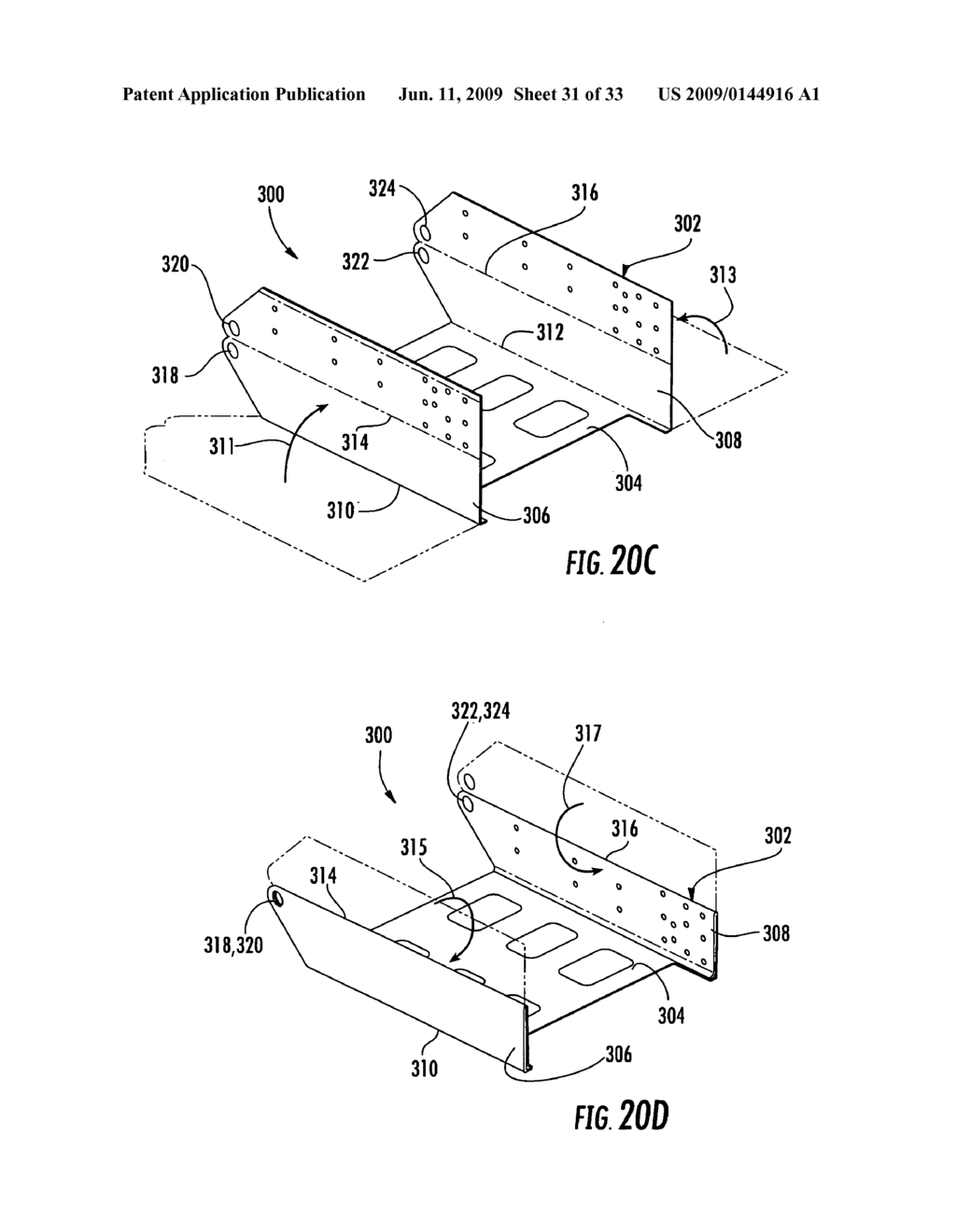 A GANGWAY AND METHOD FOR MANUFACTURING SAME - diagram, schematic, and image 32