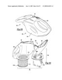 Hand-Held Cordless Vacuum Cleaner diagram and image