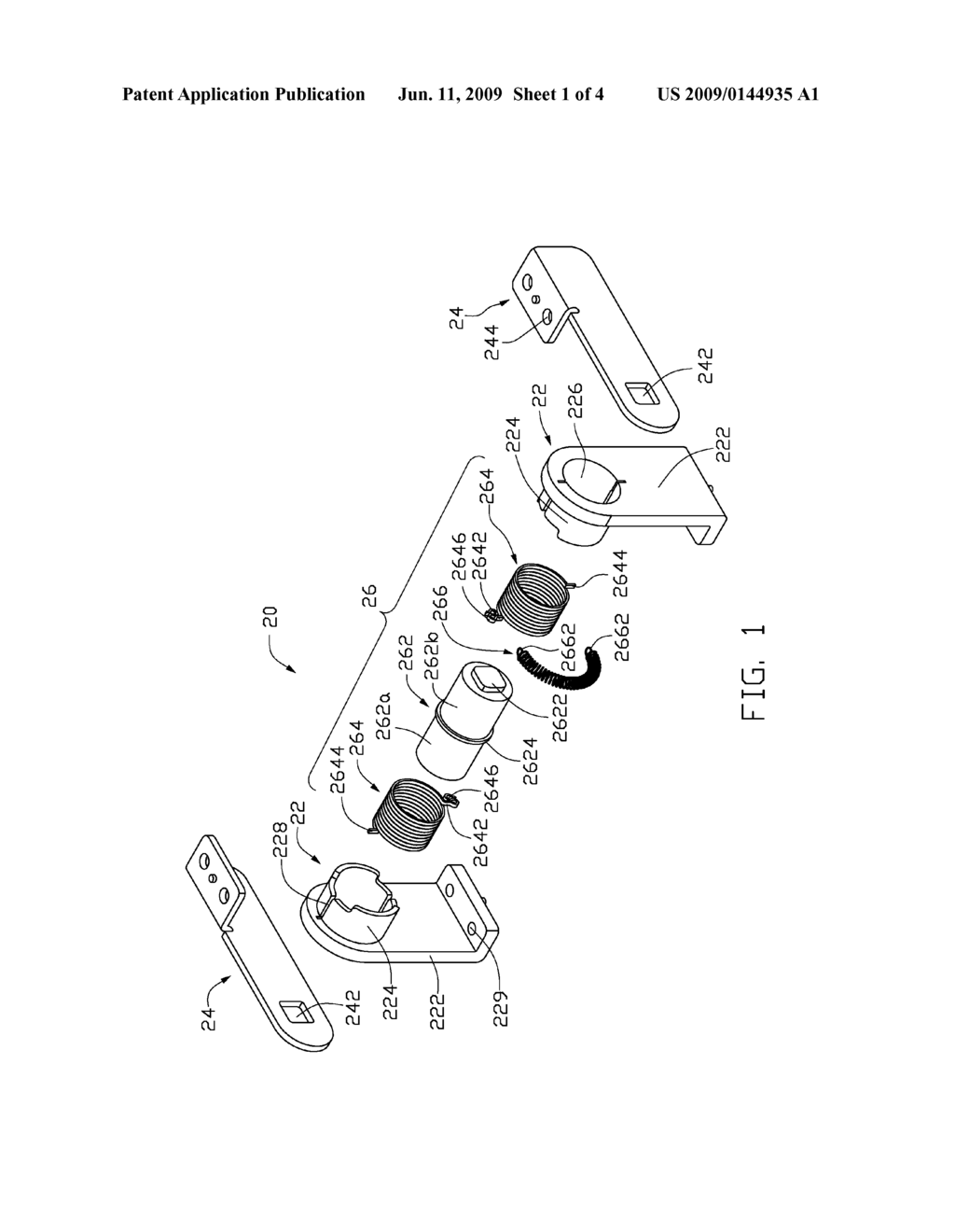 HINGE POSITIONING STRUCTURE AND UNIT - diagram, schematic, and image 02