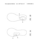 Shoe sole and shoe for midfoot striker diagram and image