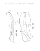 Shoe sole and shoe for midfoot striker diagram and image