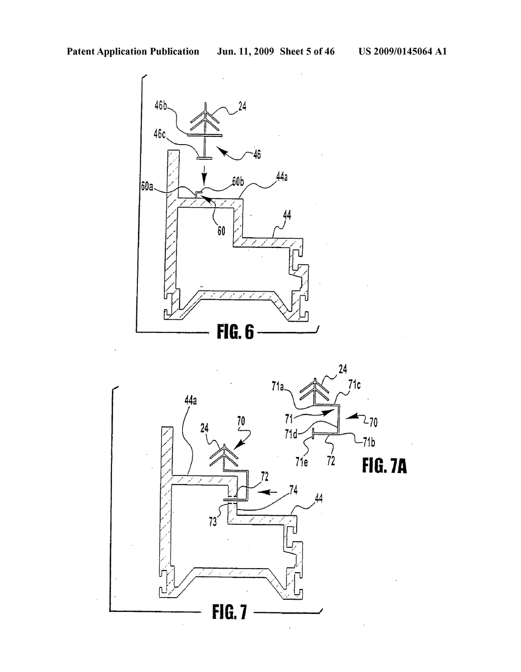 Grid muntin retaining clips for muntins - diagram, schematic, and image 06