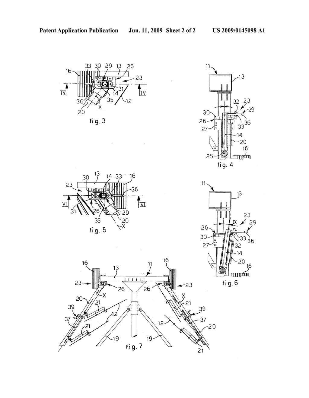 AGRICULTURAL MACHINE FOR RAKING AGRICULTURAL PRODUCTS - diagram, schematic, and image 03