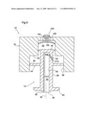 Angled slot foam dispenser diagram and image