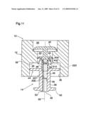 Angled slot foam dispenser diagram and image