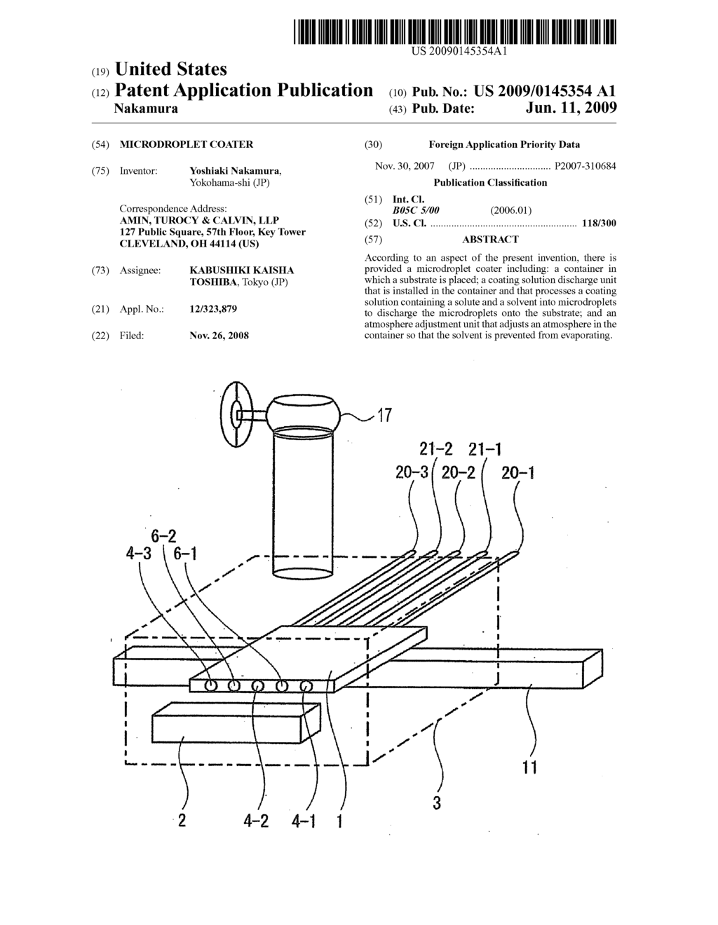 MICRODROPLET COATER - diagram, schematic, and image 01