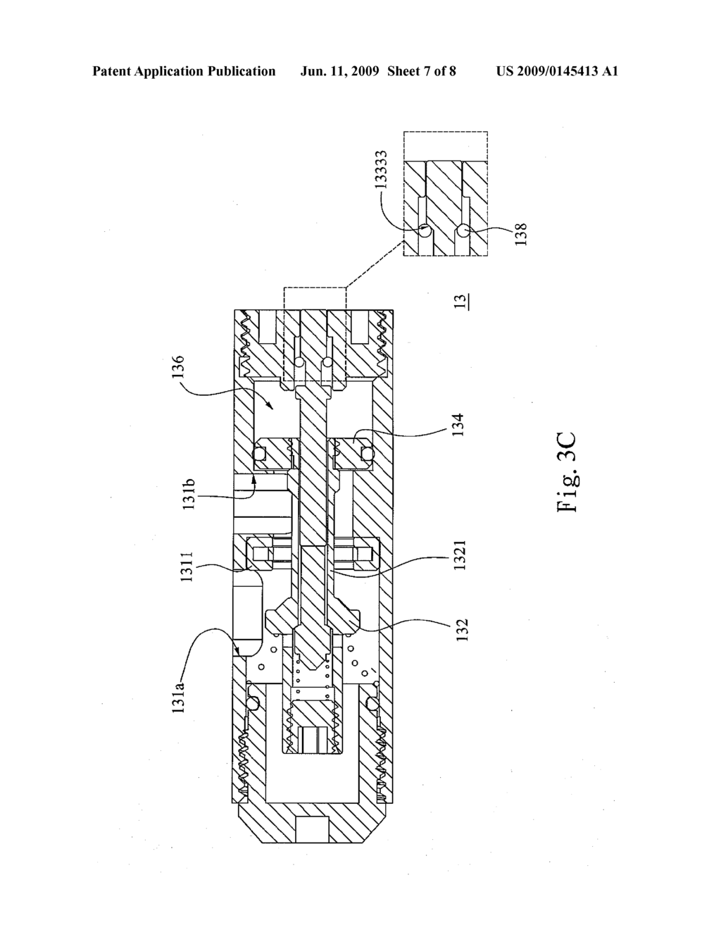 Pneumatic Toy Gun and Air Valve thereof - diagram, schematic, and image 08