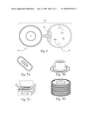 Disposable Microwaveable Food Container Warmer diagram and image