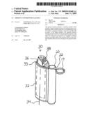 Smoking cylinder with cleanout diagram and image