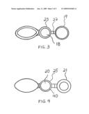 Smoking cylinder with cleanout diagram and image