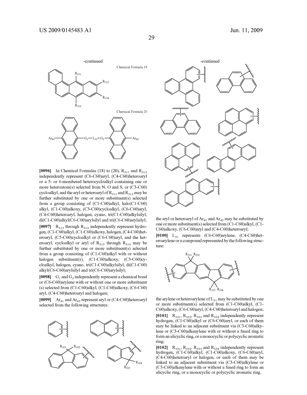 Novel electroluminescent compounds and organic electroluminescent device suing the same - diagram, schematic, and image 31