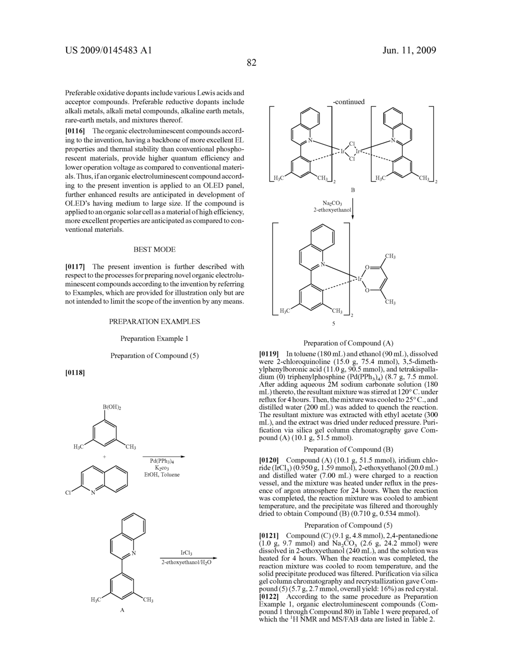 Novel electroluminescent compounds and organic electroluminescent device suing the same - diagram, schematic, and image 84