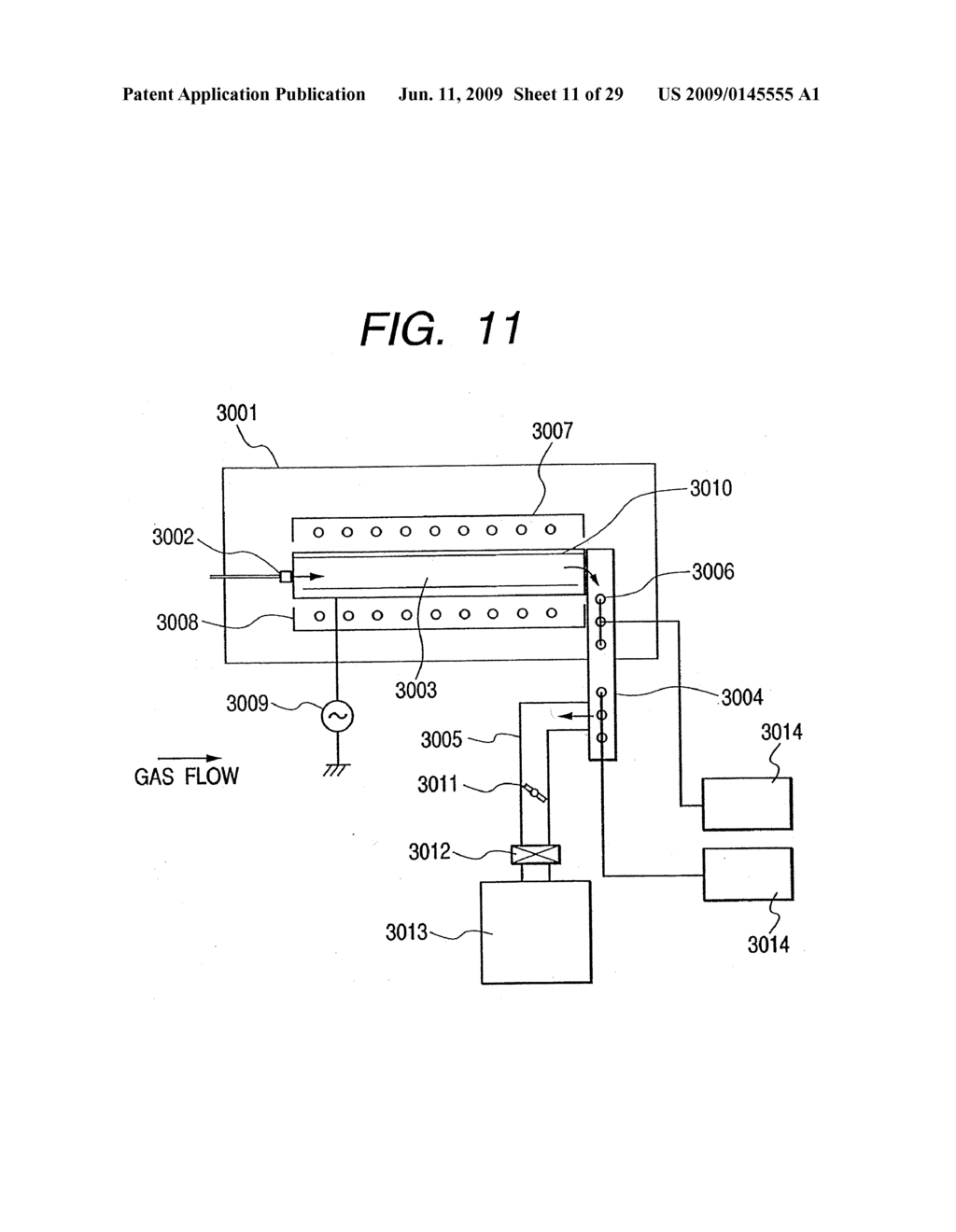 PROCESSING APPARATUS, EXHAUST PROCESSING PROCESS AND PLASMA PROCESSING PROCESS - diagram, schematic, and image 12