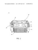 HEAT DISSIPATION MODULE AND FASTENING STRUCTURE THEREOF diagram and image