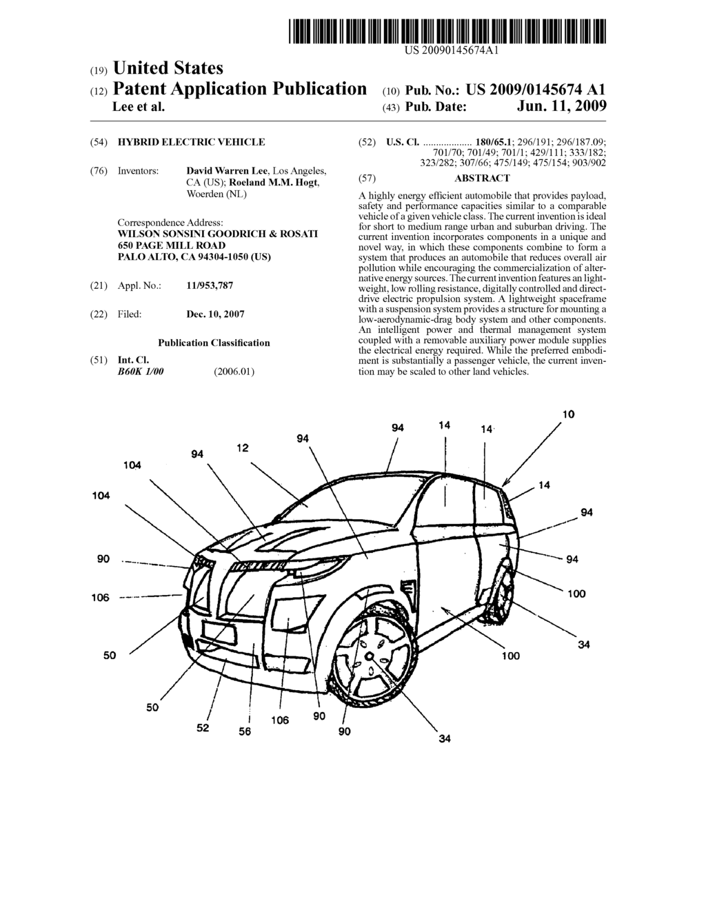 Hybrid electric vehicle - diagram, schematic, and image 01