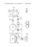 Method for controlling the operation of a generator in a vehicle power train, and a vehicle power train diagram and image