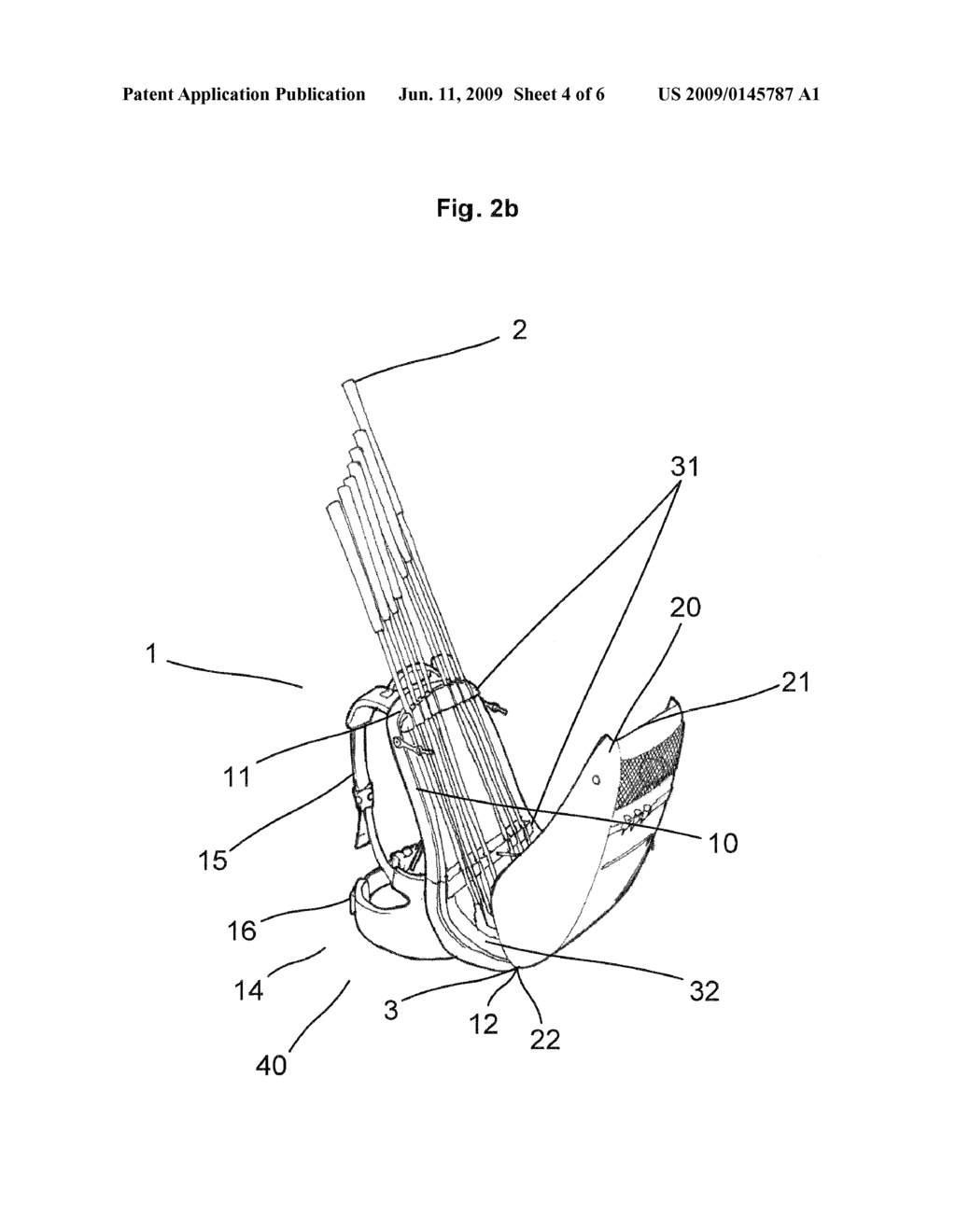 GOLF BAG - diagram, schematic, and image 05