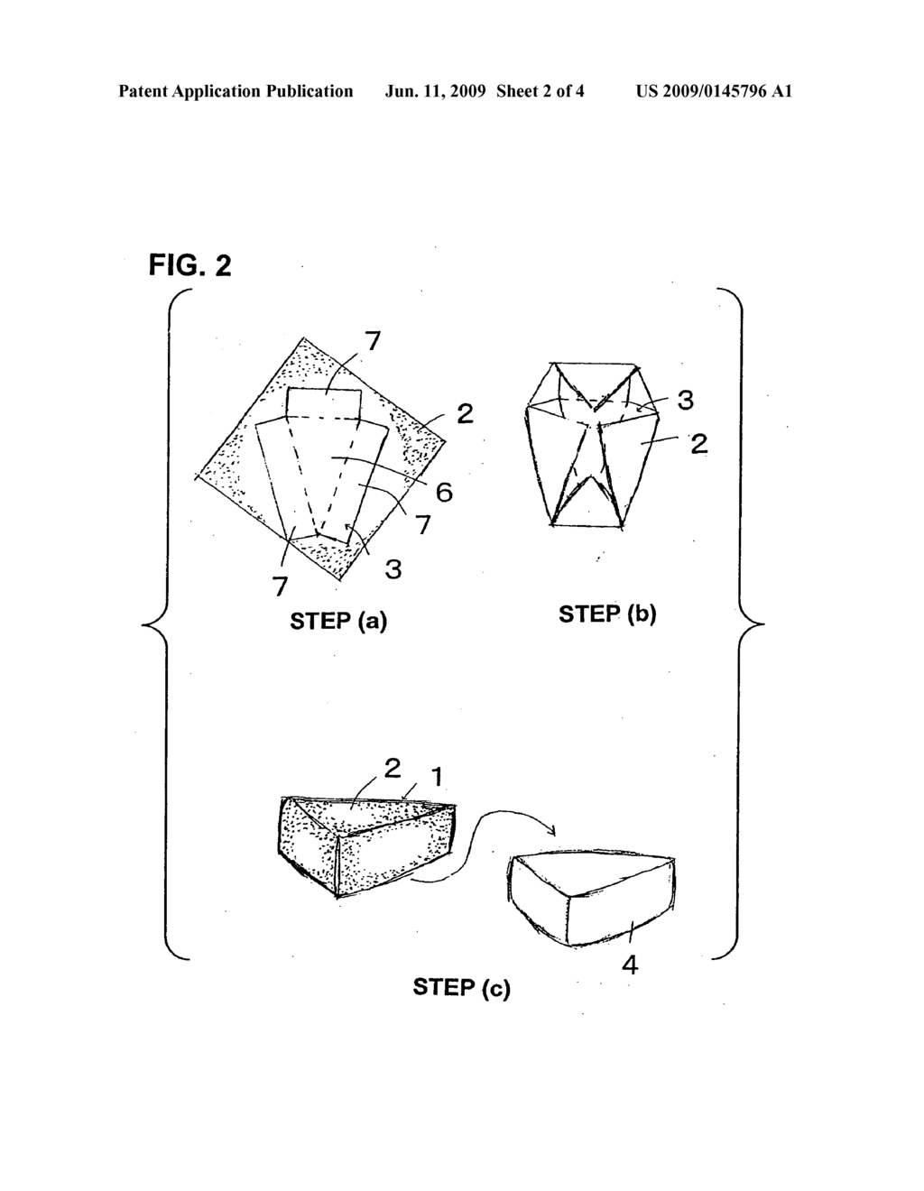 Cake-shaped decorative product made of a towel - diagram, schematic, and image 03