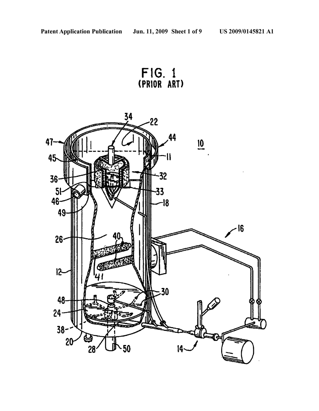 COLUMN FLOTATION CELL FOR ENHANCED RECOVERY OF MINERALS SUCH AS PHOSPHATES BY FROTH FLOTATION - diagram, schematic, and image 02