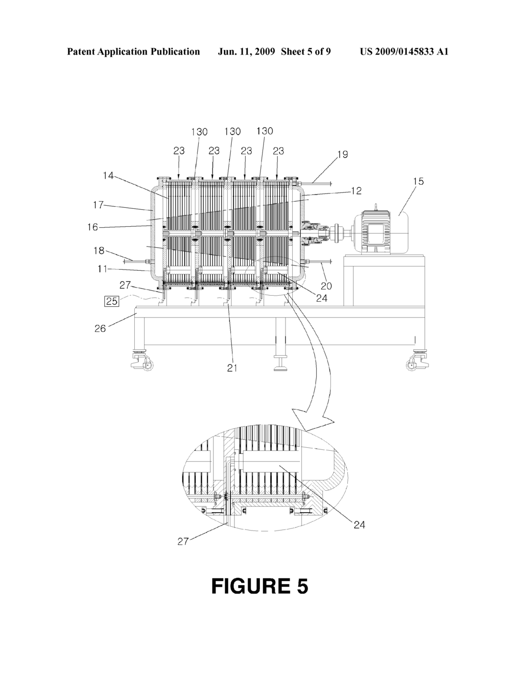 FILTERING APPARATUS EMPLOYING THE ROTOR FOR MULTISTAGE GENERATING VARIABLE VORTEX FLOW - diagram, schematic, and image 06