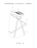 COLLAPSIBLE CLOTHES HANGER STRUCTURE diagram and image