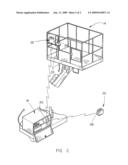 Wireless and wired control mechanism for an aerial lift or crane diagram and image