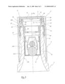 Bottle closure device diagram and image