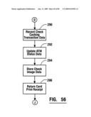 Check accepting and cash dispensing automated banking machine that operates responsive to data bearing records diagram and image