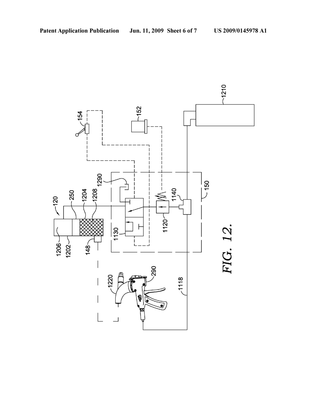 PORTABLE TEXTURE-SPRAYING APPARATUS FOR UNIFORMLY DISPERSING A VISCOUS MATERIAL - diagram, schematic, and image 07