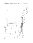 Sanitary door handle diagram and image