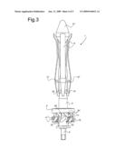 Space shuttle with a device for docking to a satellite diagram and image