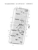 MOUNTING PLATE TO HOLD MEDICAL INSTRUMENTS AND IMPLANTS USING POSTS WITH FLEXIBLE HOLDERS diagram and image